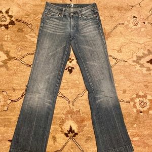 7 for All Mankind Dojo Jeans, size 26